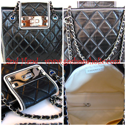 *Special Item 2nd Hand* Chanel : Accordion Tote Bag-BLACK �������о�ª���������������Ҿ������ - ��ԡ����ٻ���ʹ٢�Ҵ�ٻ��ԧ